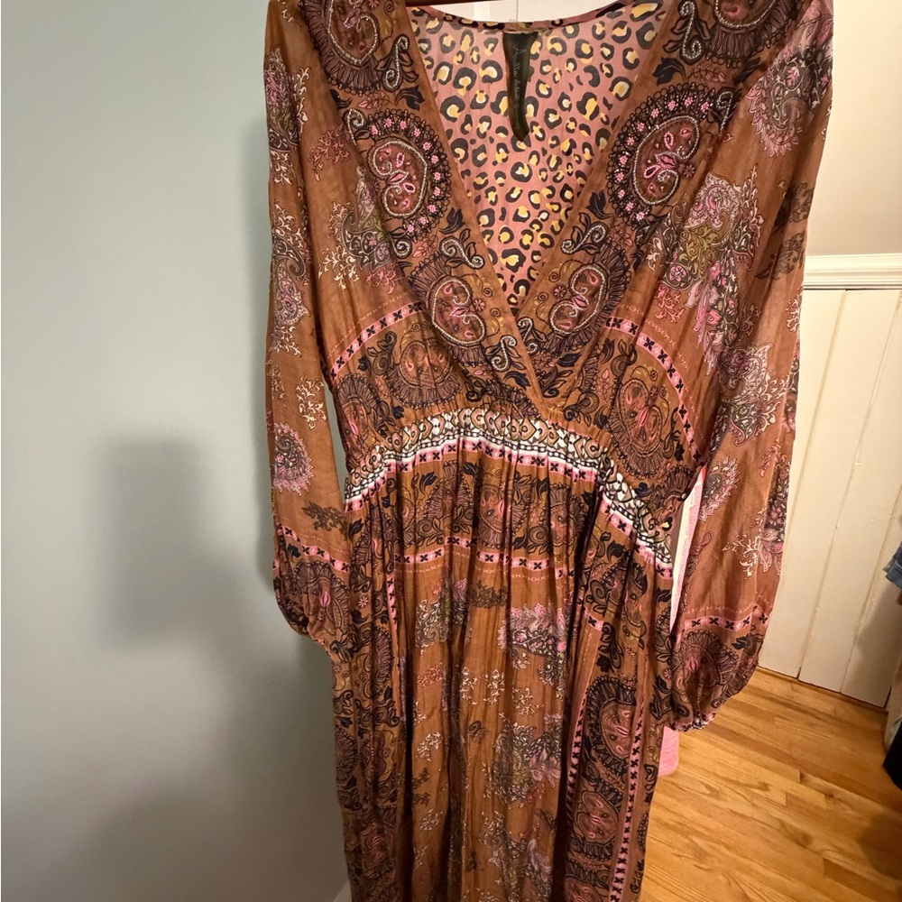 Aratta Boho Paisley Maxi Dress - Picture 5 of 9